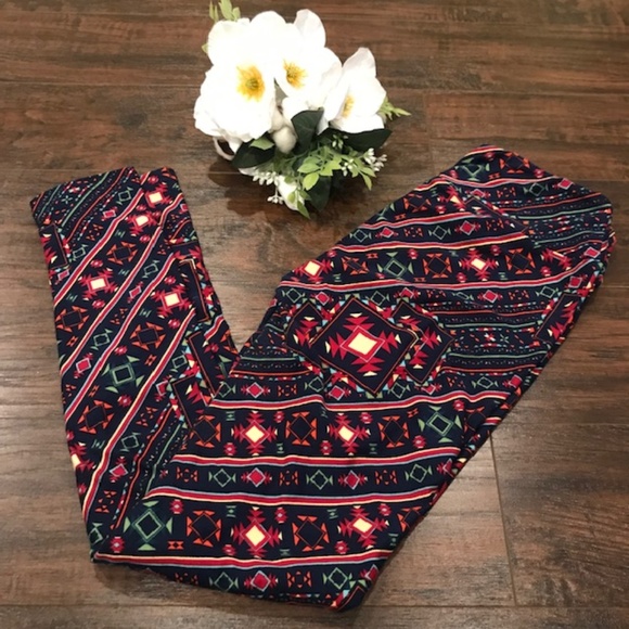 LuLaRoe Pants - 4/$25 Lularoe | aztec print soft one size leggings LuLaRoe Pants - 4/$25 Lularoe | aztec print soft one size leggings